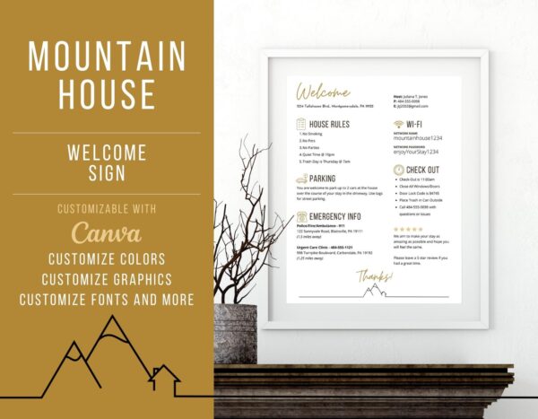 Mountain House Rental Property Template Kit - Image 6