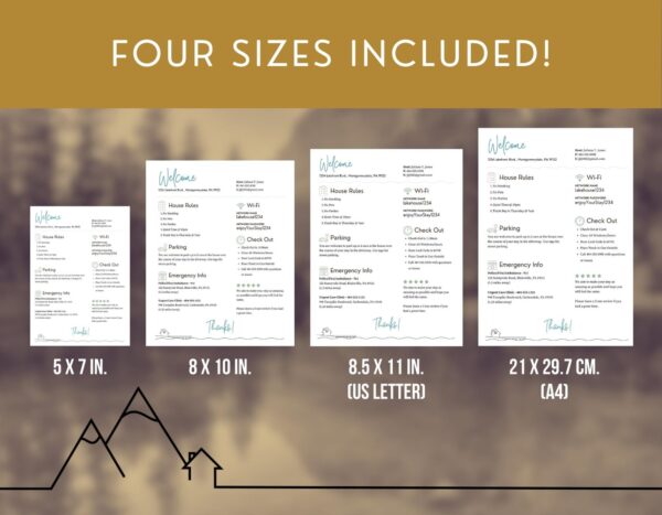 Mountain House Rental Property Template Kit - Image 8
