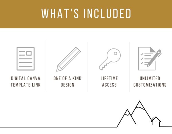 Mountain House AirBNB and Rental Welcome Book Canva Template - Image 6