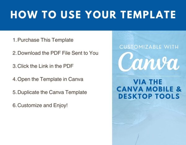 Modern Beach House AirBNB and Rental Welcome Book Canva Template - Image 6
