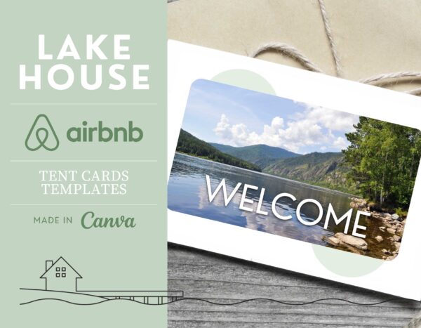 Lake House Welcome Cards for Rental Properties - Image 8