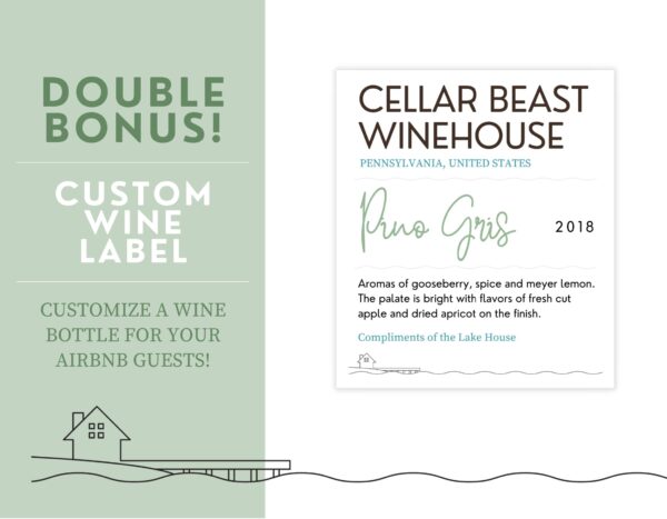 Lake House AirBNB and Rental Welcome Book Canva Template - Image 8