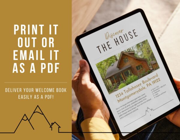 Mountain House Rental Property Template Kit - Image 3